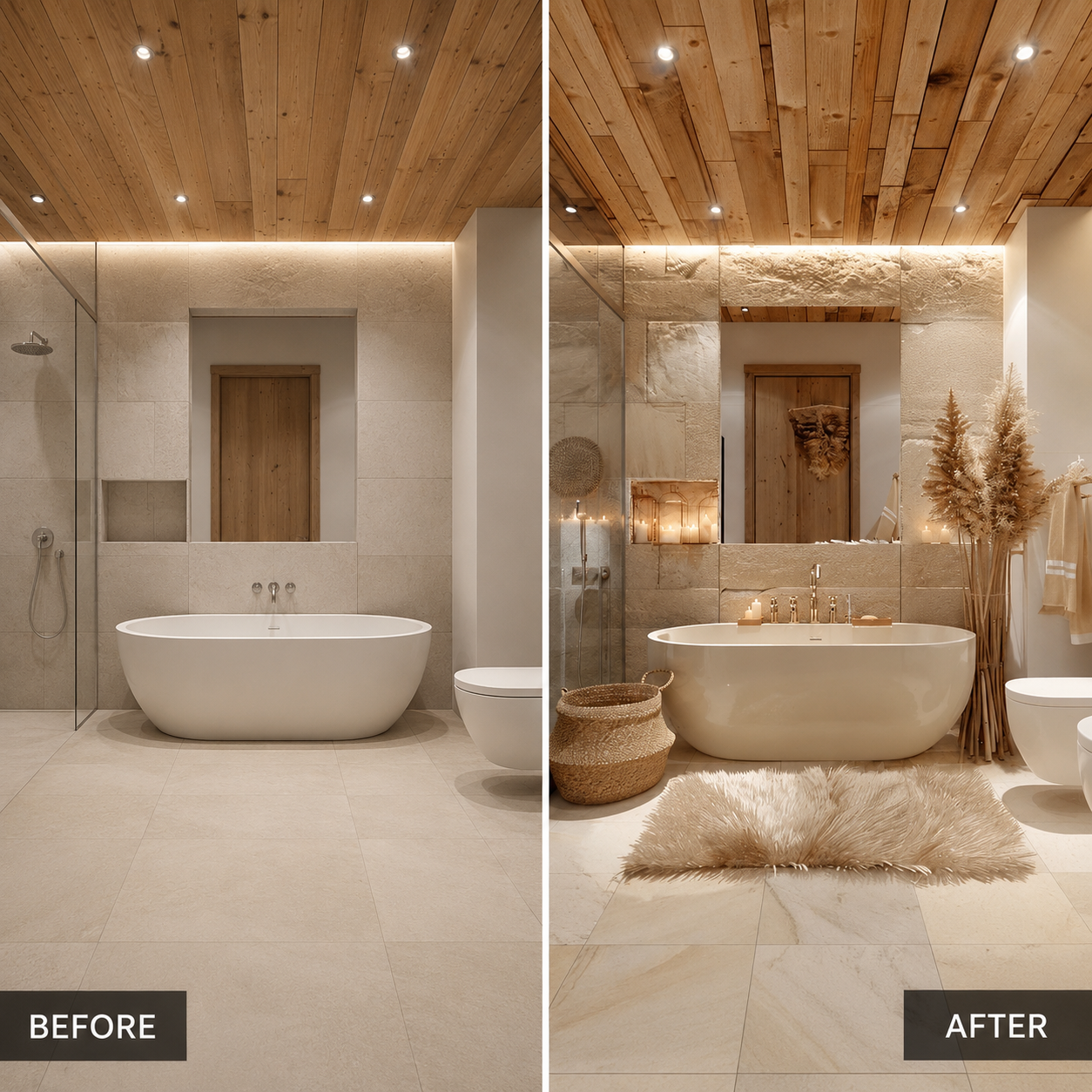 JAPANDI BATHROOM SANCTUARY