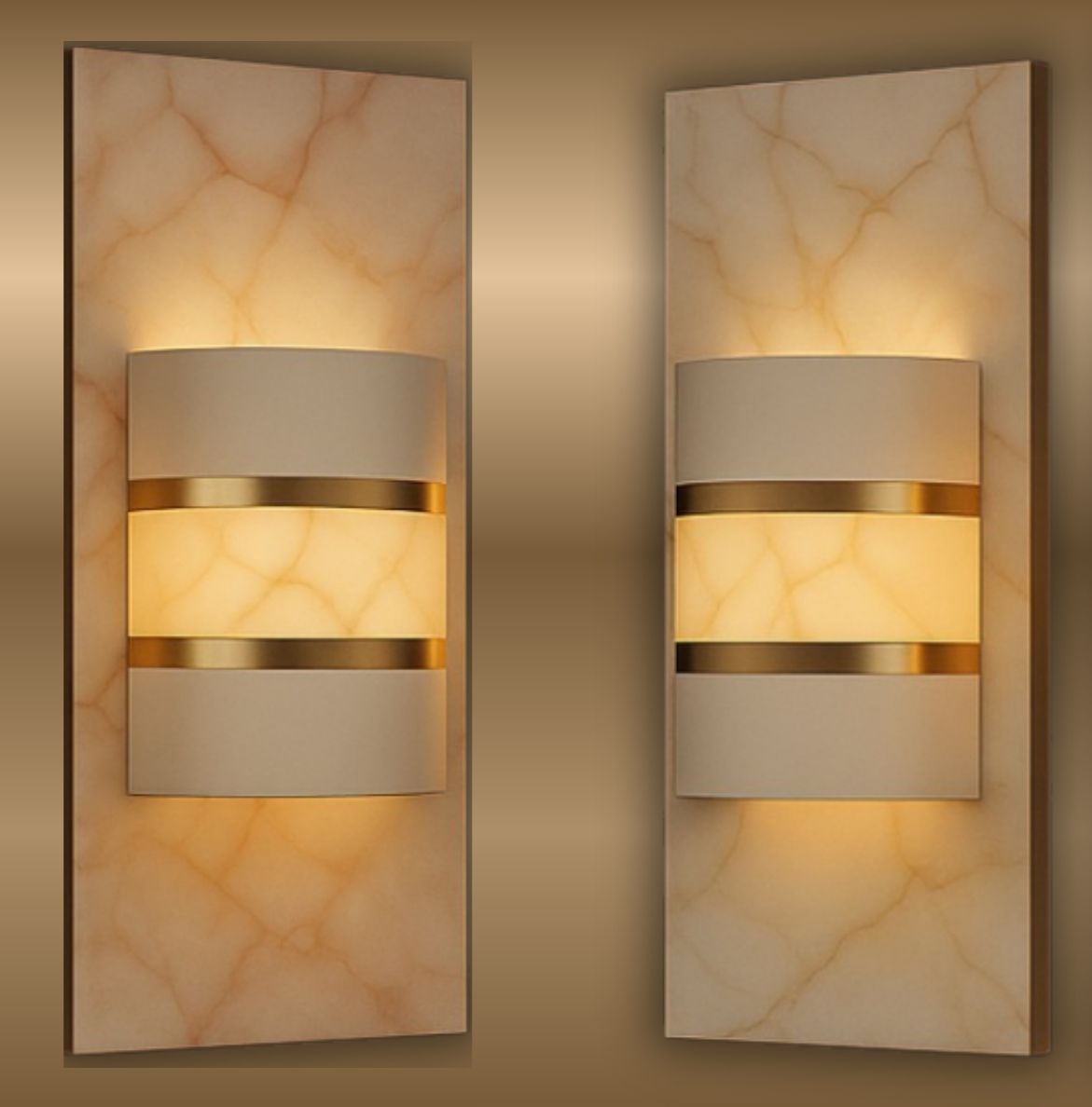 Alabaster Radiance Wall Sconce