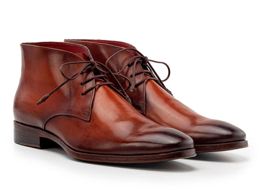 Paul Parkman Chukka Boots Camel & Brown (ID#CK53BRW)