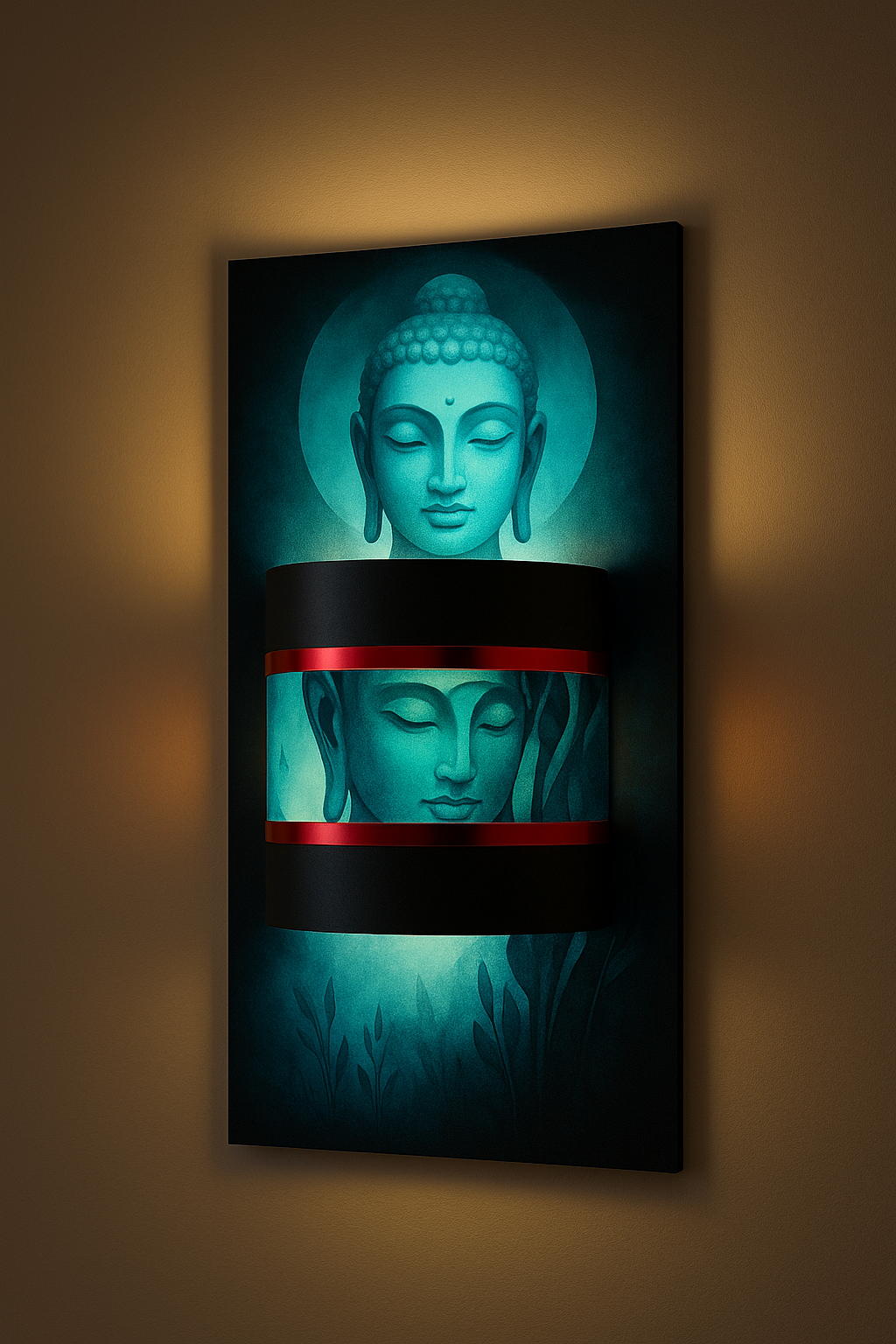 Still Mind — Illuminated Art Sconce
