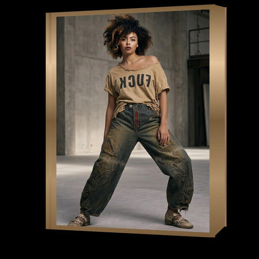 Reverse Language — Distressed Statement Tee